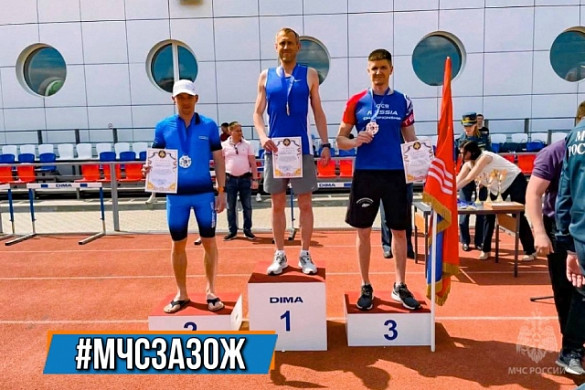 Ивановский пожарный взял бронзу на соревнованиях ЦФО по легкой атлетике